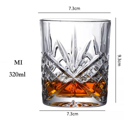 Copos de uísque, Copos de uísque escocês, Copos de uísque estilo "Old Fashioned"/ Presente perfeito para amantes de uísque escocês/ Vidraria elegante para bourbon/rum