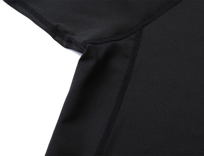 Graphic Compression Shirts for Men Athletic Quick Dry Rash Guard Stretchy Baselayers Undershirts Gym Workout Running Tshirt Tops