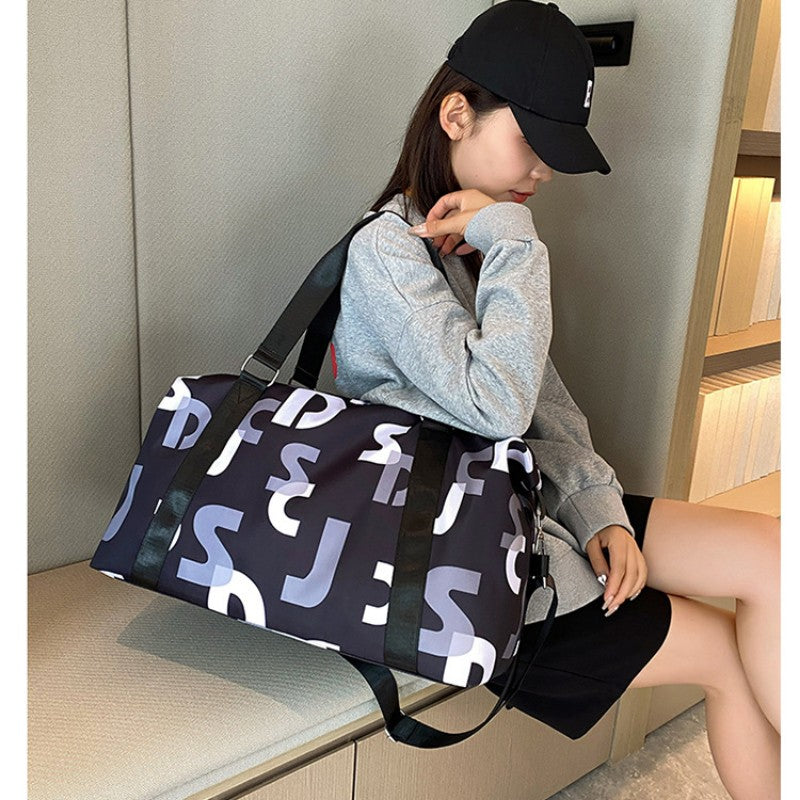 Sports and fitness bag, dry and wet separation, swimming bag,  short distance storage, travel light luggage bag