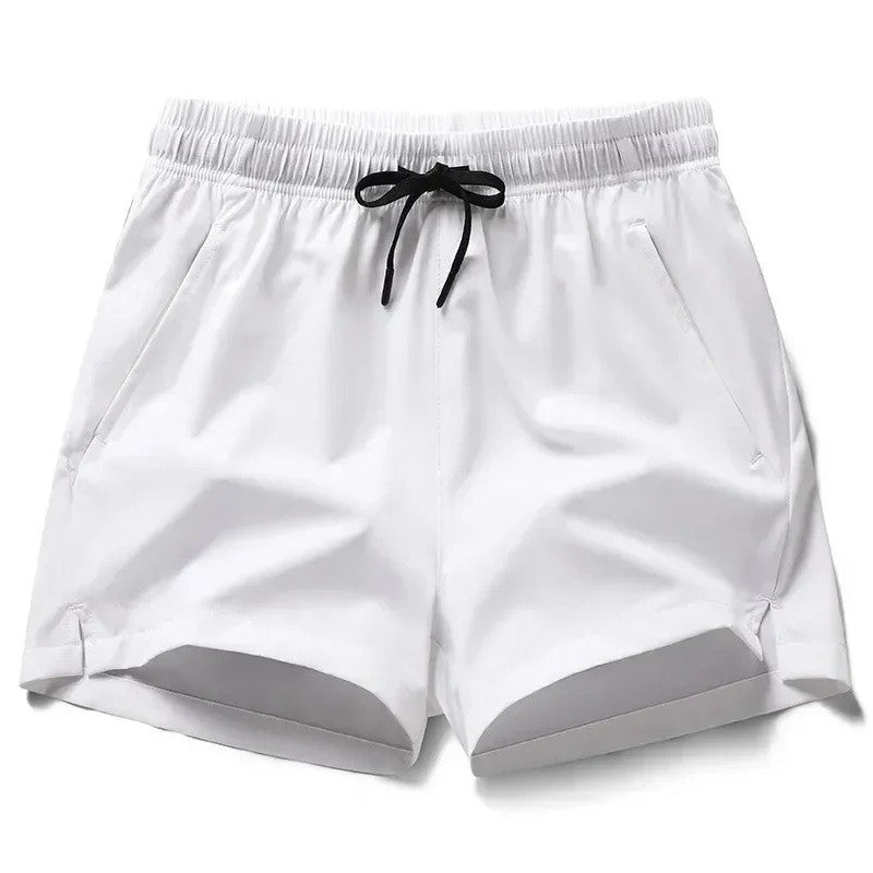 Men's Summer Sports Running Shorts Swim Trunks Quick Dry Shorts Breathable Drawstring With Pockets For Surfing Beach