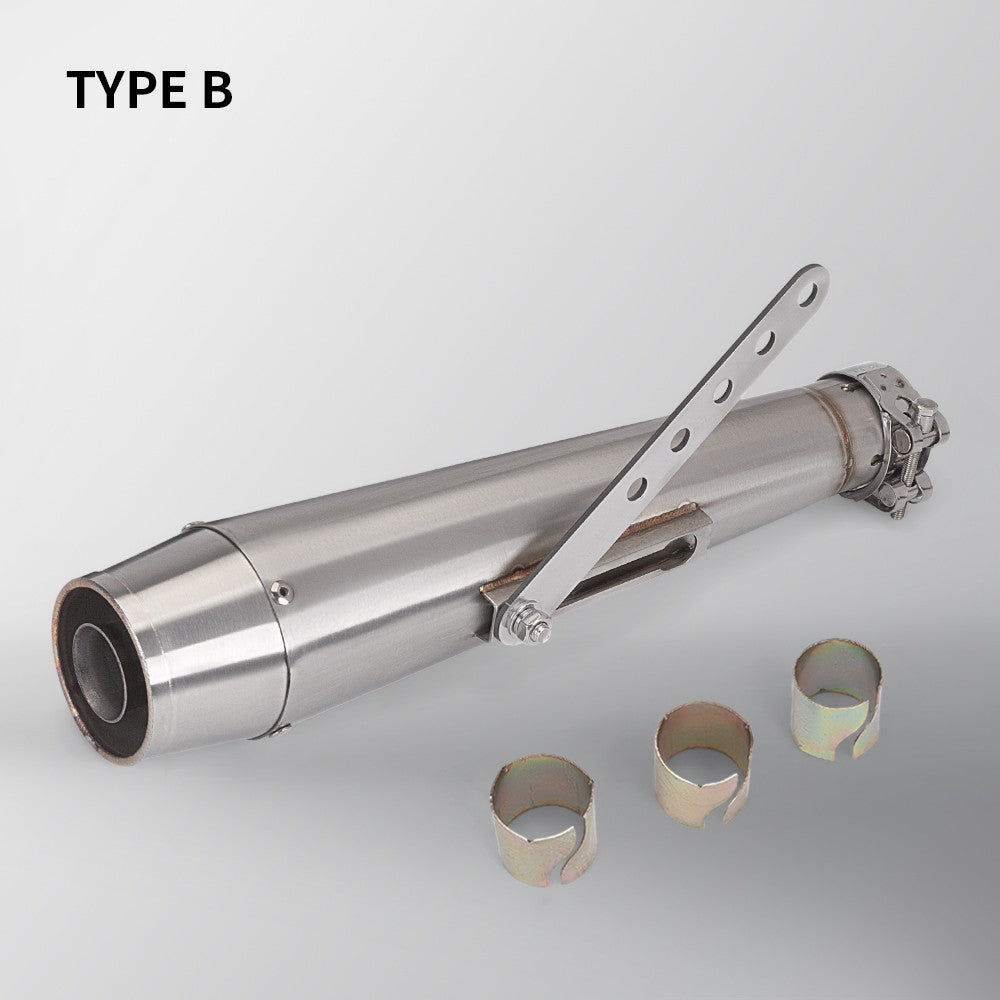 High Quality Original Inlet Retro Escape Pipe Multi Size 38/40/42/45MM For Harley 125CC Motorcycle Exhaust Pipe Muffler