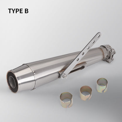 High Quality Original Inlet Retro Escape Pipe Multi Size 38/40/42/45MM For Harley 125CC Motorcycle Exhaust Pipe Muffler