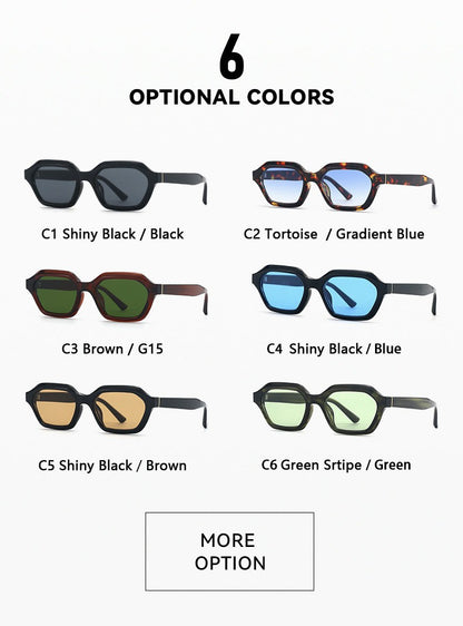 O-Q CLUB Óculos de Sol Retrô Estilo Punk Feminino Masculino Óculos de Sol Clássico Vintage UV400 Óculos Luxuosos Luneta Feminina Masculina
