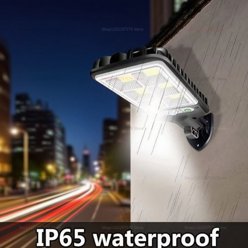 2025 Solar Street Lights Outdoor Home Rural Fully Automatic LED Sensing Super Bright Waterproof Security Garden Pathway Lamp