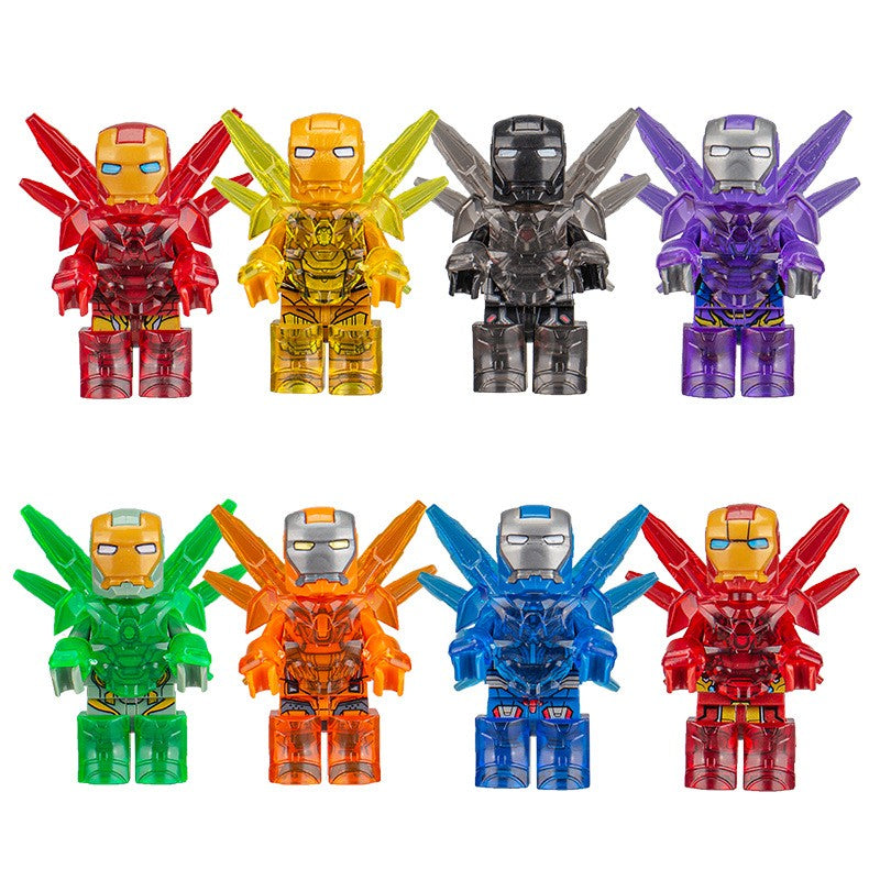 Peças de montar, figuras, bonecos humanoides, brinquedos, minifiguras, bonecas humanoides, brinquedos infantis, presentes de aniversário, personagens de desenhos animados
