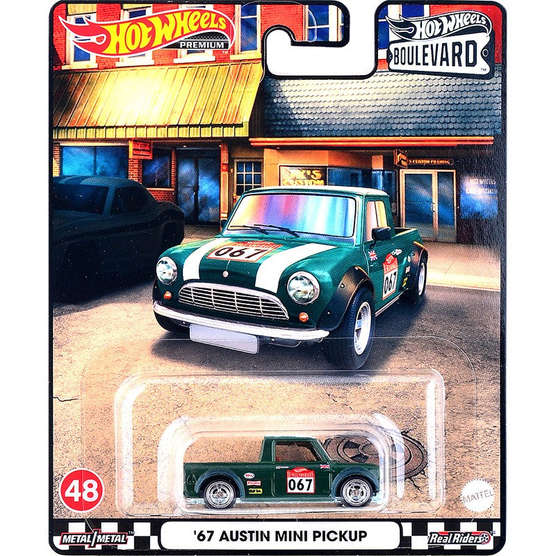Hot Wheels Boulevard 1:64 2025 Mix GJT68 Miniatura de Liga Fundida Corpo Chassi Modelos Colecionáveis Premium Carros Coleção Presente