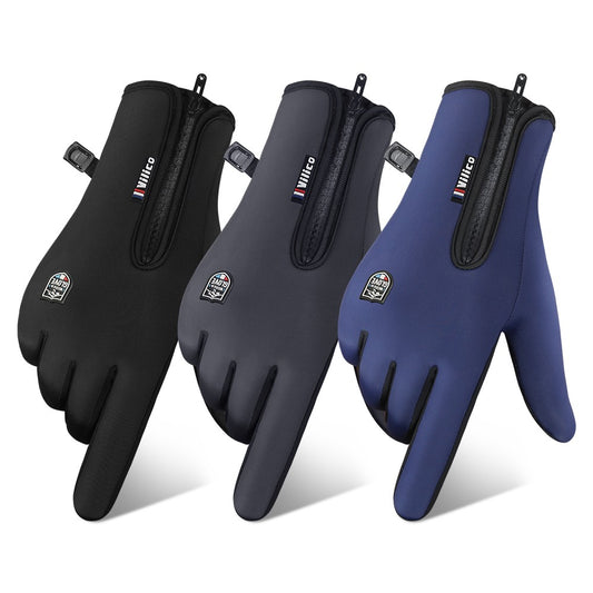 Touchscreen Warm Gloves Outdoor Cycling Driving Motorcycle Waterproof Cold Gloves Windproof Non-Slip Womens Men Winter Ski Glove