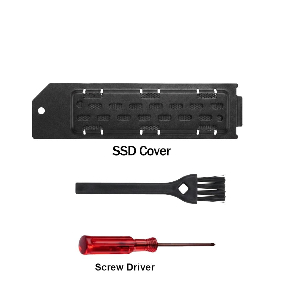SSD Heatsink Dust Cover For PS5 Slim/Pro Console M.2 SSD Extension Slot Heat Dissipation Breathable Hole Aluminum Heat Case