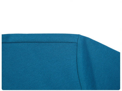 Luxury brand short sleeve polo shirt men fashion simple solid color summer new mercerized cotton breathable casual lapel T shirt