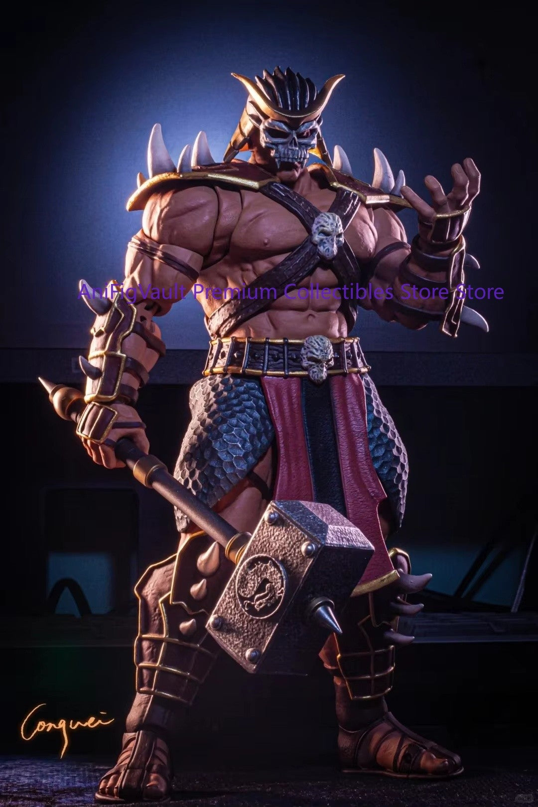 Storm Toys Mortal Kombat Final BOSS Shao Kahn DCMK14 Luxury Edition Vilão Goro DCMK18 Action Figure Modelo Brinquedos Presentes Em Estoque