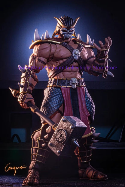 Storm Toys Mortal Kombat Final BOSS Shao Kahn DCMK14 Luxury Edition Vilão Goro DCMK18 Action Figure Modelo Brinquedos Presentes Em Estoque