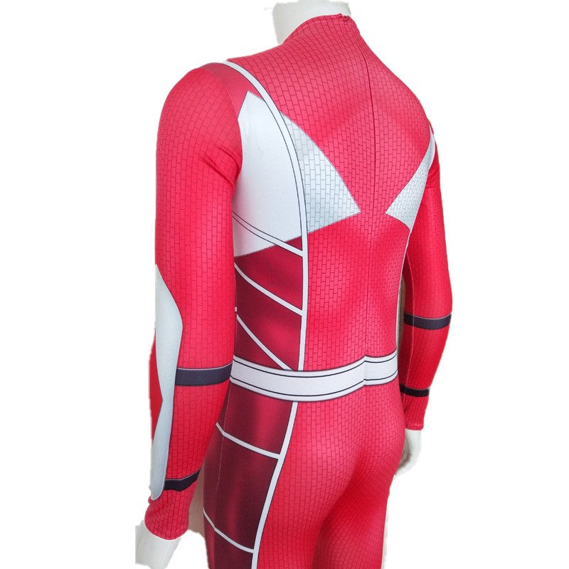 Power Samurai Sentai Shinkenger Rangers Costume Adult KidsSuperhero Cosplay Halloween Birthday Party Zentai Suit Jumpsuit