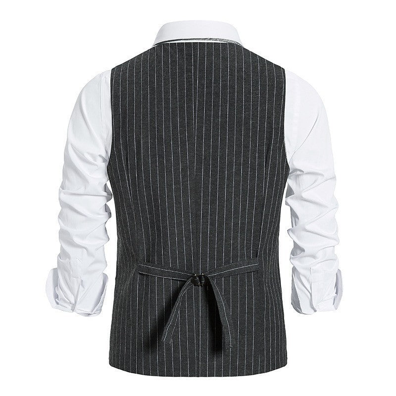Mens 1920s Costume Mafia Gangster Carnival Costume Peaky Blinders, 20 Piece Accessory Set with Vest and Suspenders Pocket Watch