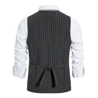 Mens 1920s Costume Mafia Gangster Carnival Costume Peaky Blinders, 20 Piece Accessory Set with Vest and Suspenders Pocket Watch