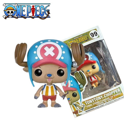 Funko Pop One Piece Figure Luffy modelo Blind Box Colecionáveis Action Figure é adequado para enfeitar figuras Presentes de fãs de brinquedos