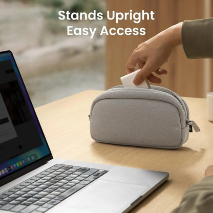 Electronics Organizer Travel Case Water Resistant Travel Bag Cable Organizer for Essentials Accessories Carry Storage Daily Item