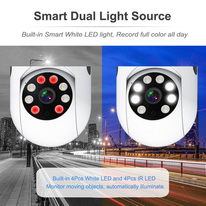 Tuya PTZ IP Camera Wireless Human Auto Tracking Cctv Security Surveillance Smart Cloud Color Night Vision Wifi Home Cam