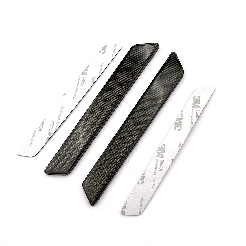Adesivo Refletivo de Segurança para Capa de Alforje em Bengala Dianteira para Harley Touring Street Glide Road King FLT/FLHT 2014-2021