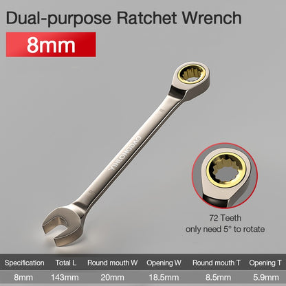 Chave Catraca Universal 72 Dentes Anel de Engrenagem Torquímetros Chaves Catraca Métrica Ferramentas Mecânicas para Reparo Automotivo