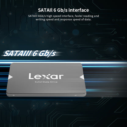 Lexar SSD SATAIII 1TB 2TB 128GB SATA 256GB 512GB SSD HDD 2.5'' Disco SSD Interno Unidade de Estado Sólido para Laptop Desktop