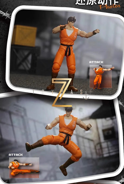52toys Capcom Final Fight Boneco de Ação 3,75 polegadas Modelo Soldado Legal Brinquedo Para Amantes de Jogos Decoração Presente Surpresa Em Estoque