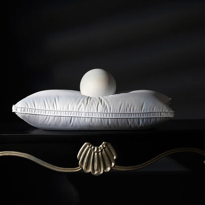 95% Pure Goose Down Pillow 1200TC Anti - Drill Pima Fabric 1000 Cleanliness 1000+ Loft Multiple Sizes (50x70cm etc.)