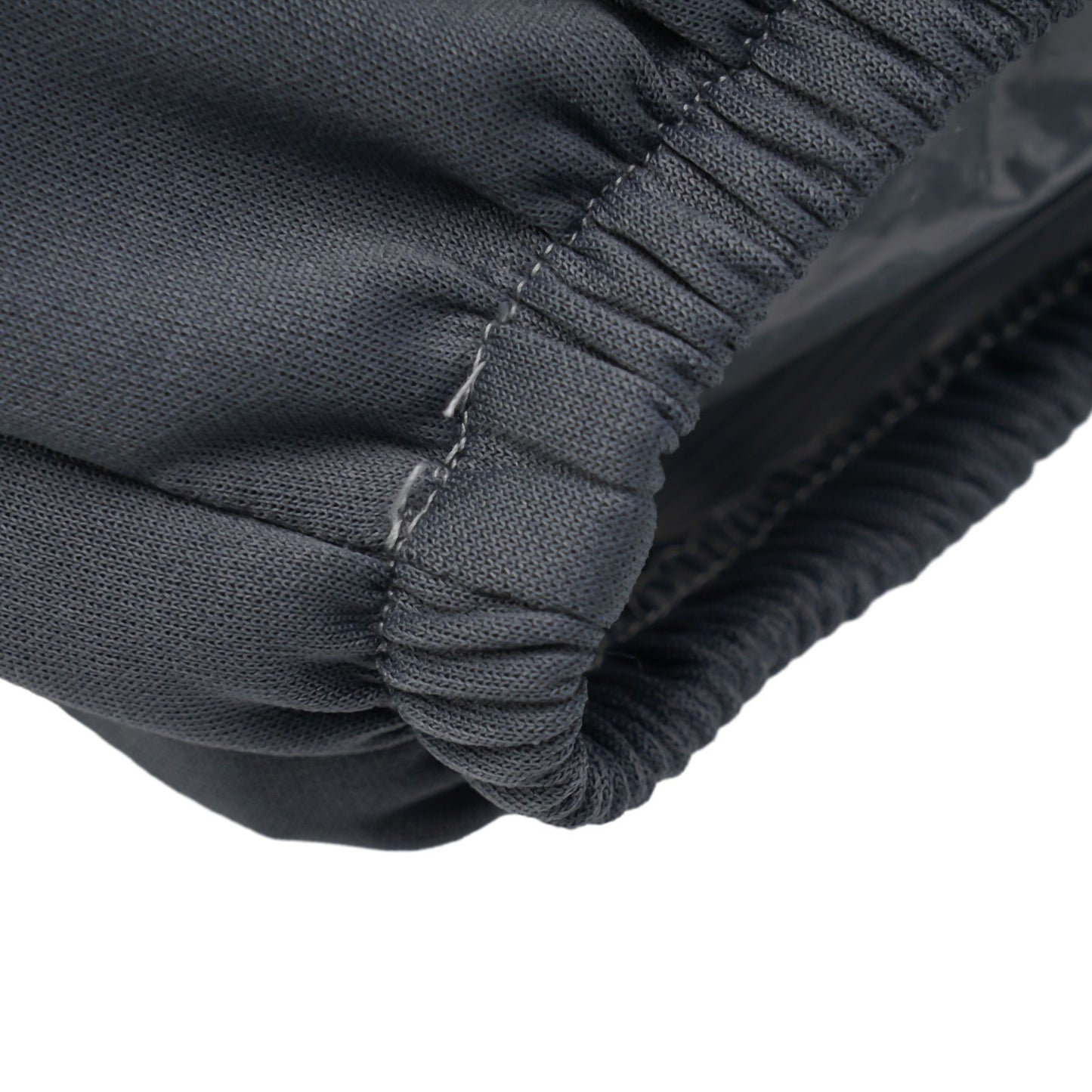 1Pcs Black Premium Cloth Headrest Cover For Car, Truck, SUV, Auto Universal Fit Interior Decorative Parts