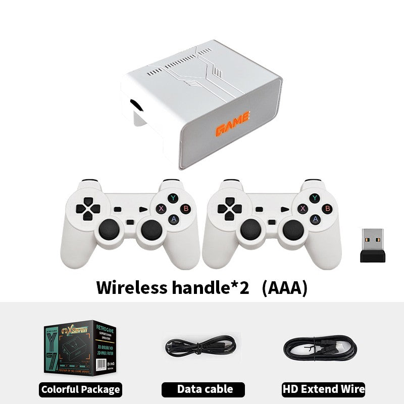 2026 New Coopreme Y7 X7 128G  Linux System 4K Video Game Console TV Box Wireless Controller Retro Game 10000+ Support PSP