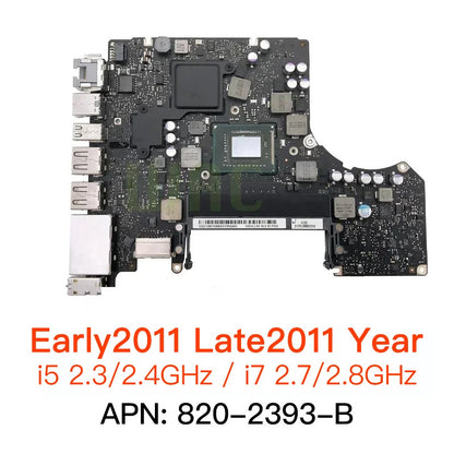 Placa-mãe Original Para MacBook Pro 13" A1278 Original i5 2.5GHz i7 2.9GHz 820-3115-B Anos 2009 2010 2011 2012