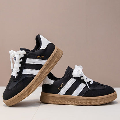 Children Tennis Shoes 2025 New Simple Kids Sneakers for Girls Patchwork Non-slip Boys Causal School Running Sneakers Non-slip