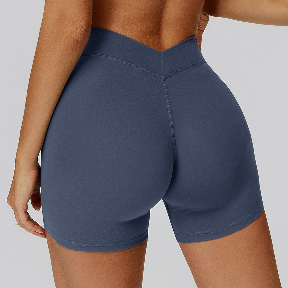 Sports Shorts Women Buttock Lift Gym Leggings Women Cycling Slim Fit Workout Shorts High Waist Yoga Shorts Running Fitness Pants