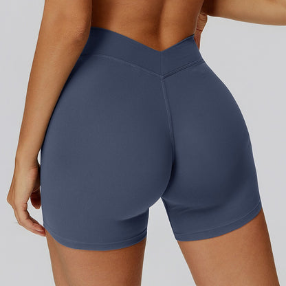 Sports Shorts Women Buttock Lift Gym Leggings Women Cycling Slim Fit Workout Shorts High Waist Yoga Shorts Running Fitness Pants