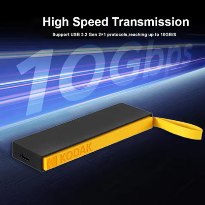 KODAK X206 1TB SSD Externo Unidade de Disco Rígido Flash USB 3.2 1000Mb/s SSD Portátil 128GB 256GB 512GB Mini PSSD para Laptop PS5 Xbox