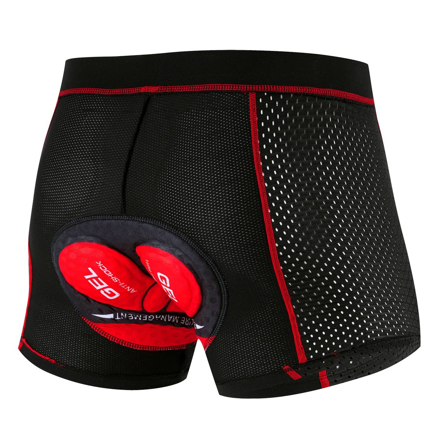 New Cycling Shorts Men's Cycling Underwear Breathable Mesh Riding Underpant Gel Pad Shockproof Bike Shorts Bicycle Underwear