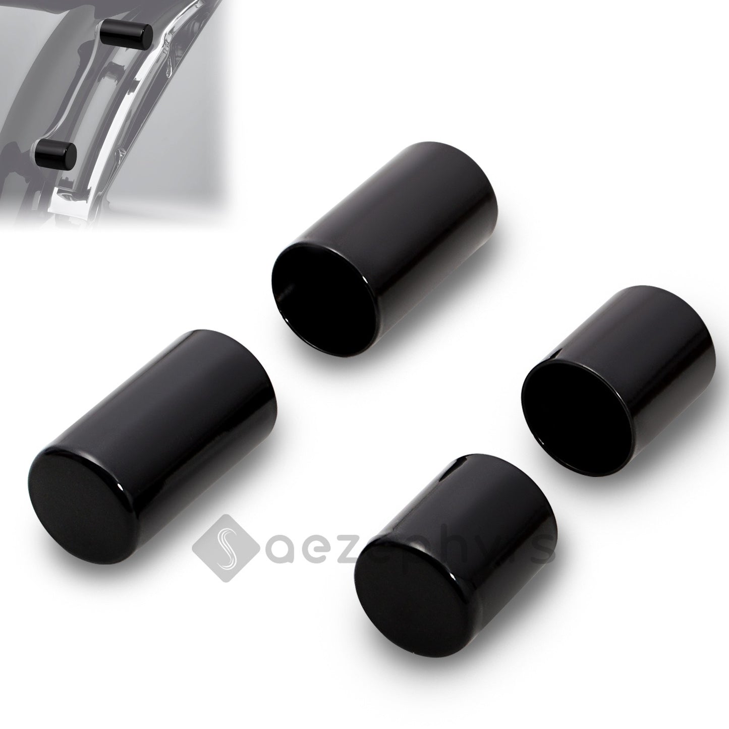 Capa magnética para ponto de hardware de encaixe de 4 peças para motocicleta Harley Davidson Touring CVO Road King Electra Street Glide 2009-2025