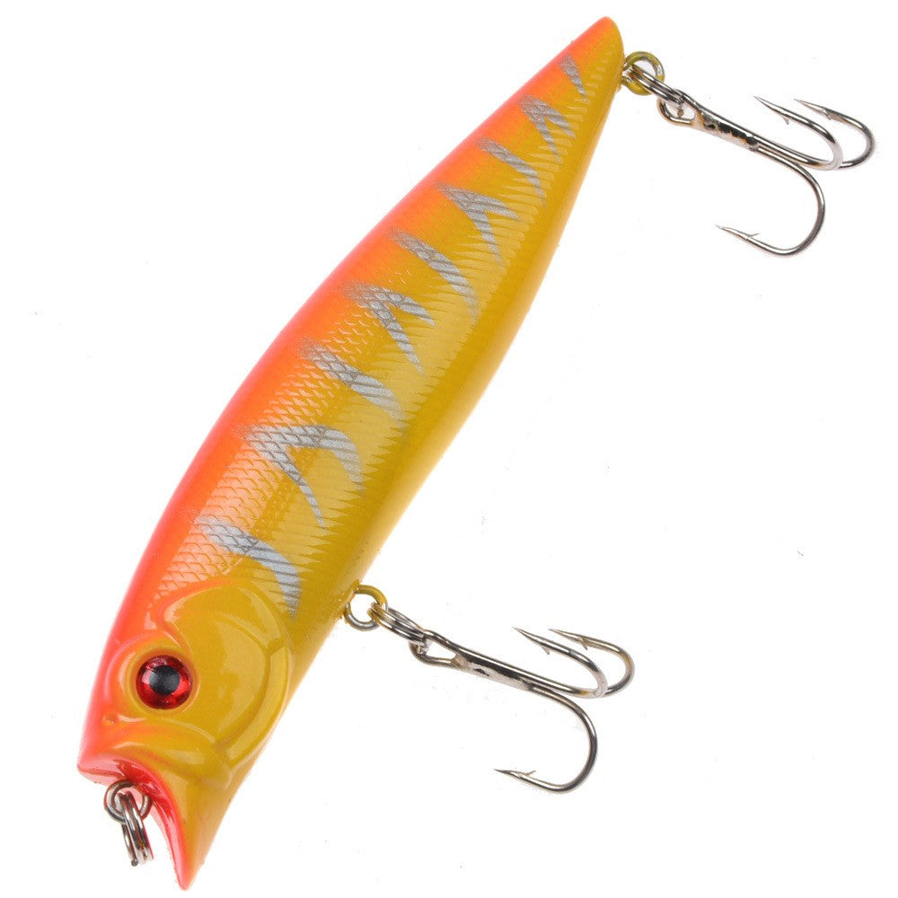 POETRYYI 1pc Isca de Pesca Artificial Popper 9cm/11g Popper de Superfície 17 Cores Isca Rígida Wobblers de Plástico Acessórios de Pesca
