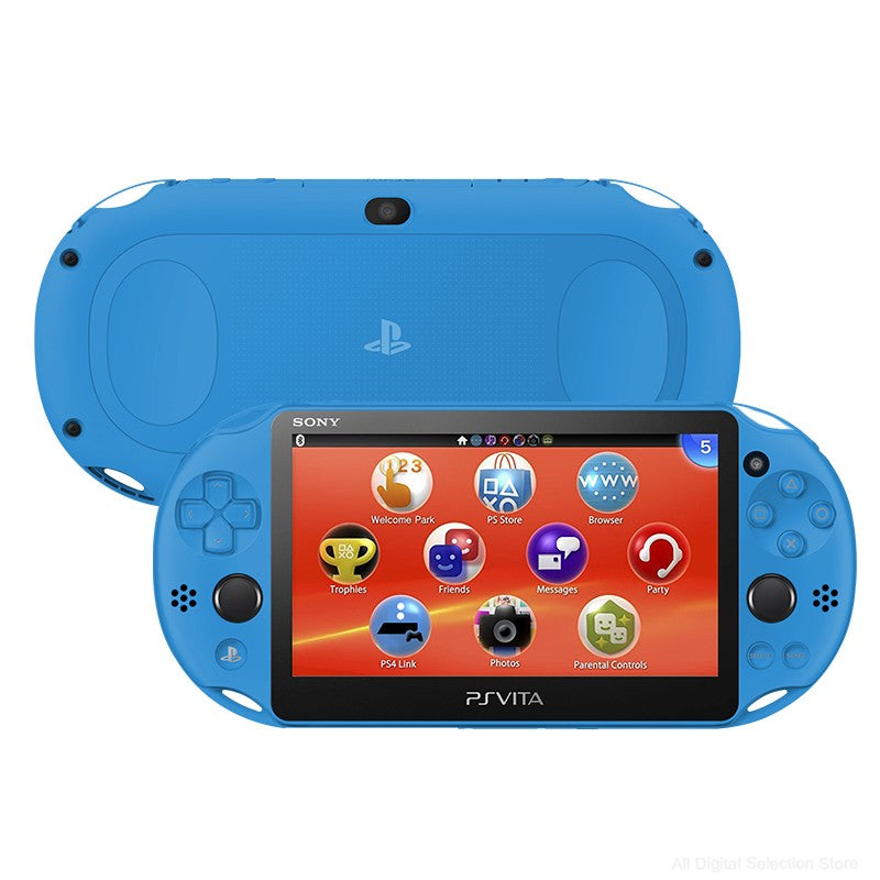 Original Sony PSVita 2000 PS Vita 2000 Slim Console With PKGJ Store Free Games 64GB/128GB Memory Card PSV2000
