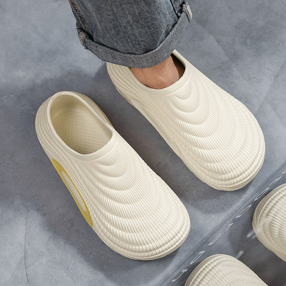 Baotou Slippers for Men 2025 New Model Non-Slip Anti-Odor Sports Outdoor Waterproof Sandals Kitchen Work Shoes