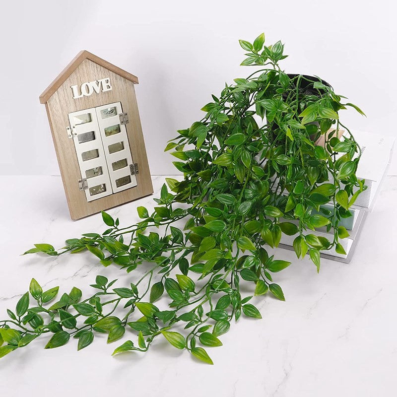 Artificial ivy Plants Plastic Leaf Wedding New Year Christmas Party for Home Room Balcony Garden Office desk Decoration supplies
