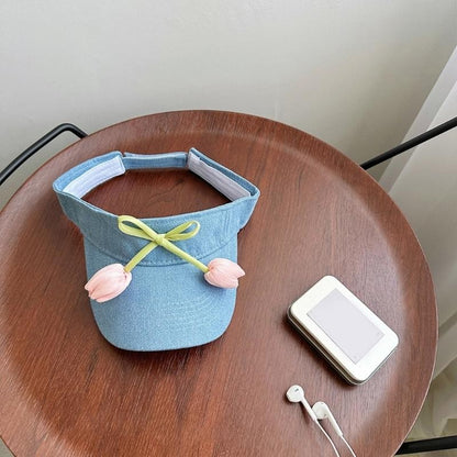 Women Casual Summer Sun Hat Adjustable and Breathable Hollow Top Outdoor Caps