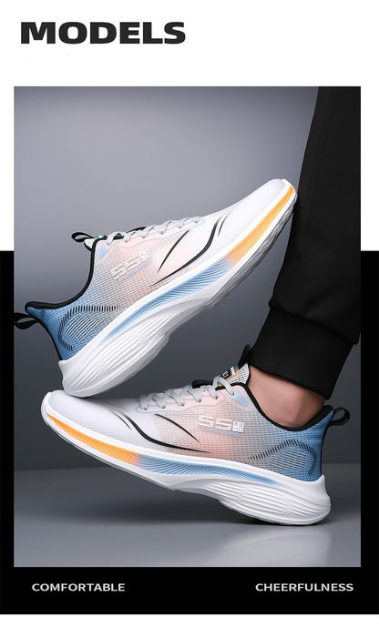 Carbon plate marathon shoes, men's casual sports shoes, summer versatile lightweight sports running shoes, men's shoes