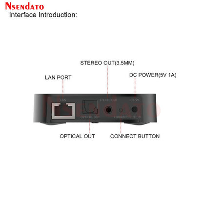 IEAST Audiocast Pro M20 Receptor de Áudio WiFi Sem Fio Multi Room Audio Wifi BT5.0 Music Player Box Sistema Hifi Para Tadil