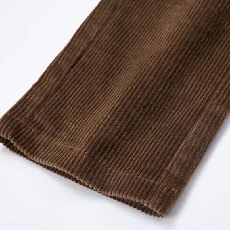 Autumn Winter Plush Thick Thin Elegant Women's Pants High Waist Fleece Pencil Pants Women Corduroy Leggings Office Lady Trousers