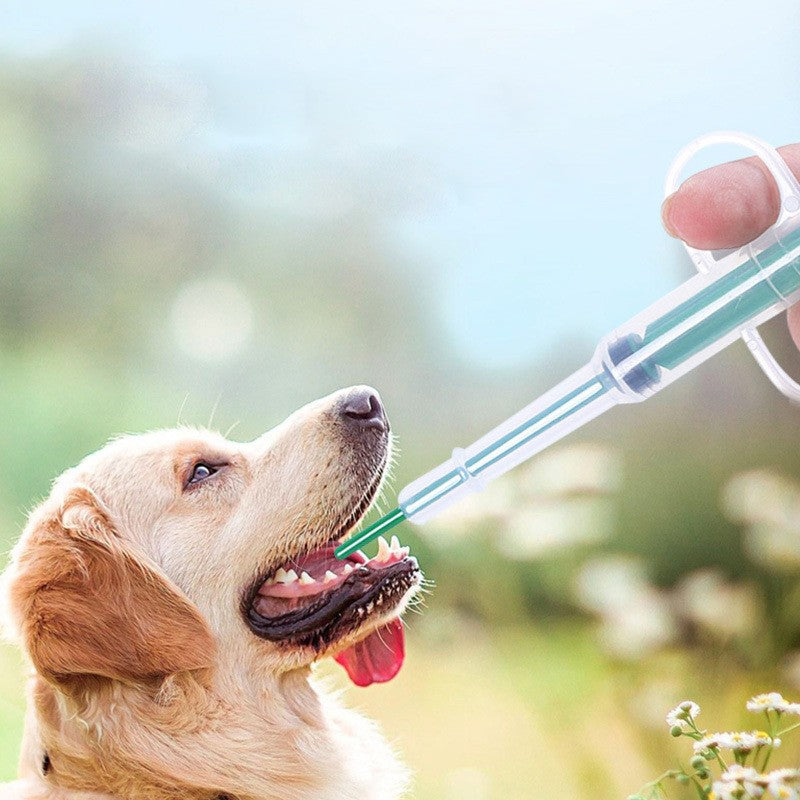 Dispensador de Remédios para Animais de Estimação, Alimentador de Comprimidos para Gatos, Seringa Alimentadora de Ponta Macia, Alimentador Multiuso, Aplicador de Comprimidos para Gatos, Aplicador de Pílulas para Animais de Estimação