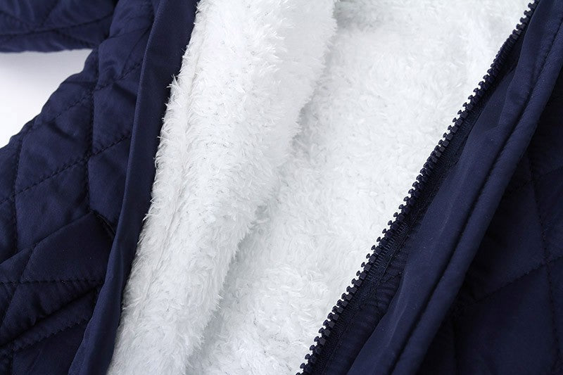 Winter Newborn Boys Romper Cotton Padded Argyle Printed Infant Babys Boys Bodysuit Toddler Kid Boy Hooded Jumpsuit 0-3Y Overalls