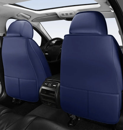 Capas de Couro Ultra Confortáveis e Duráveis para Bancos de Carro – Artesanato Premium, Todas as Estações, Ajuste Universal para a Maioria dos Veículos