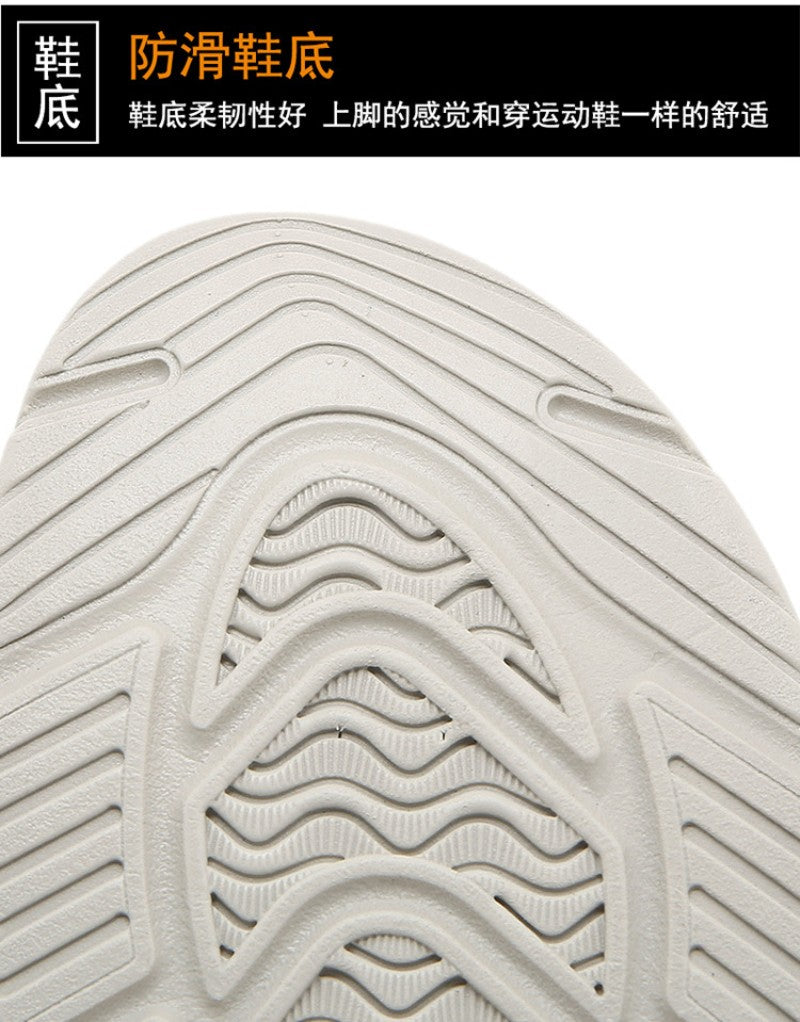 Sandal Lightweight Casual Sporty Comfortable Thick-Soled Velcro Versatile Fashion Trend Breathable National Style Wear-Resistant