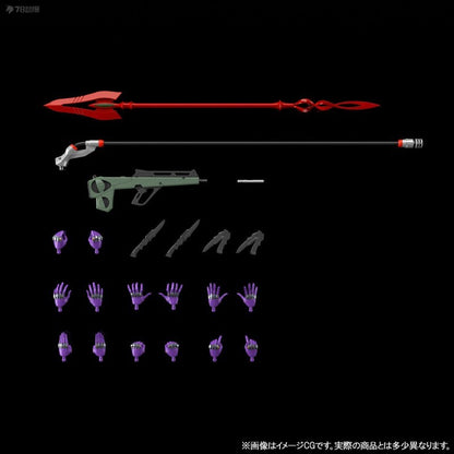Bandai Genuíno RG EVANGELION UNIDADE-00/01/02/03/04/06/08a CONJUNTO DE ARMAS Anime Boneco de Ação Modelo de Montagem Colecionável Brinquedos Infantis