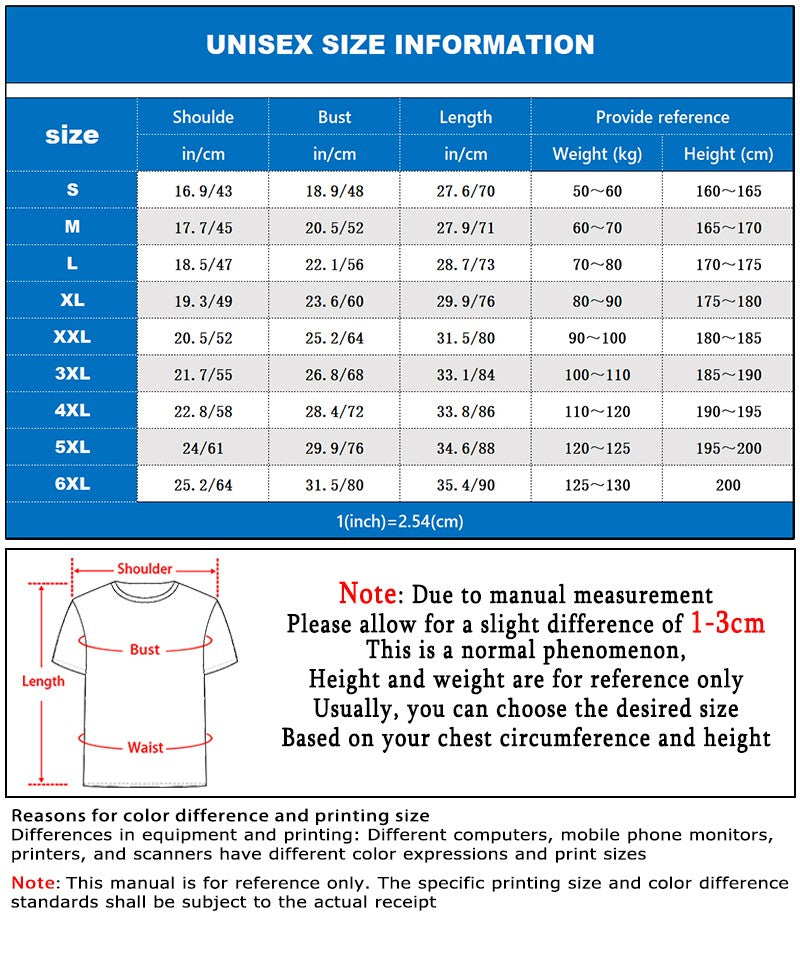 Loose large size Street tricycle Printed T-shirts trendy casual unisex graphic Cartoon Hip Hop Fun Top 100% Cotton Top