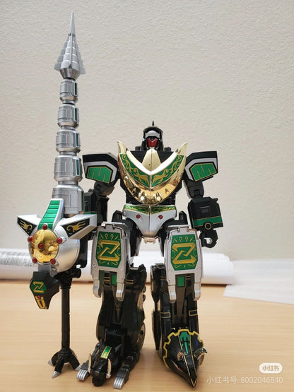 Pré-Venda Power Rangers Lucky Cat Micro Cosmos Mc-05 & Mc-03 Dragon King Caesar Action Figure Colecionável Modelo Montável